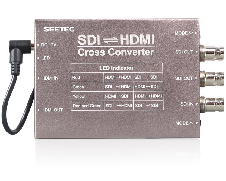 SDI⇌HDMI Cross Converter SCH-Draco Broadcast, Inc